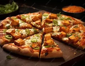Paneer pizza